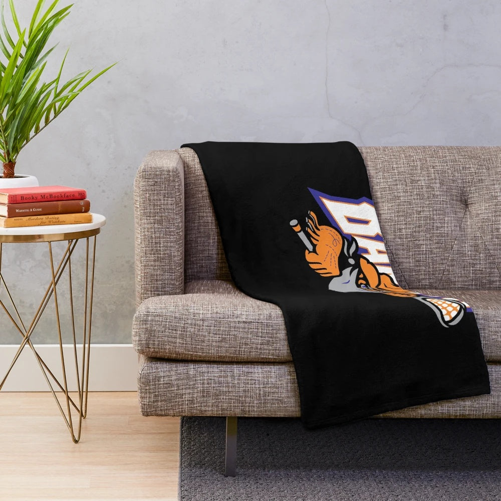Buffalo Bandits plush blanket with team logo