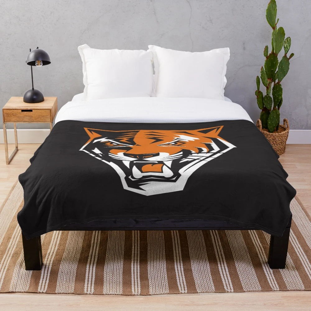 Buffalo Bengals plush blanket for sports fans