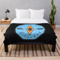 Buffalo River Arkansas Plush Blanket for Outdoor Activities