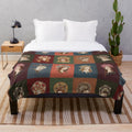 Buffy the Vampire Slayer plush blanket featuring the Scoobies of Sunnydale