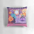 Bumble Nums Halloween-themed cartoon pillow