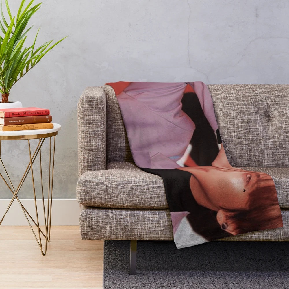Soft and cuddly plush blanket featuring Byun Baekhyun of the K-pop group EXO