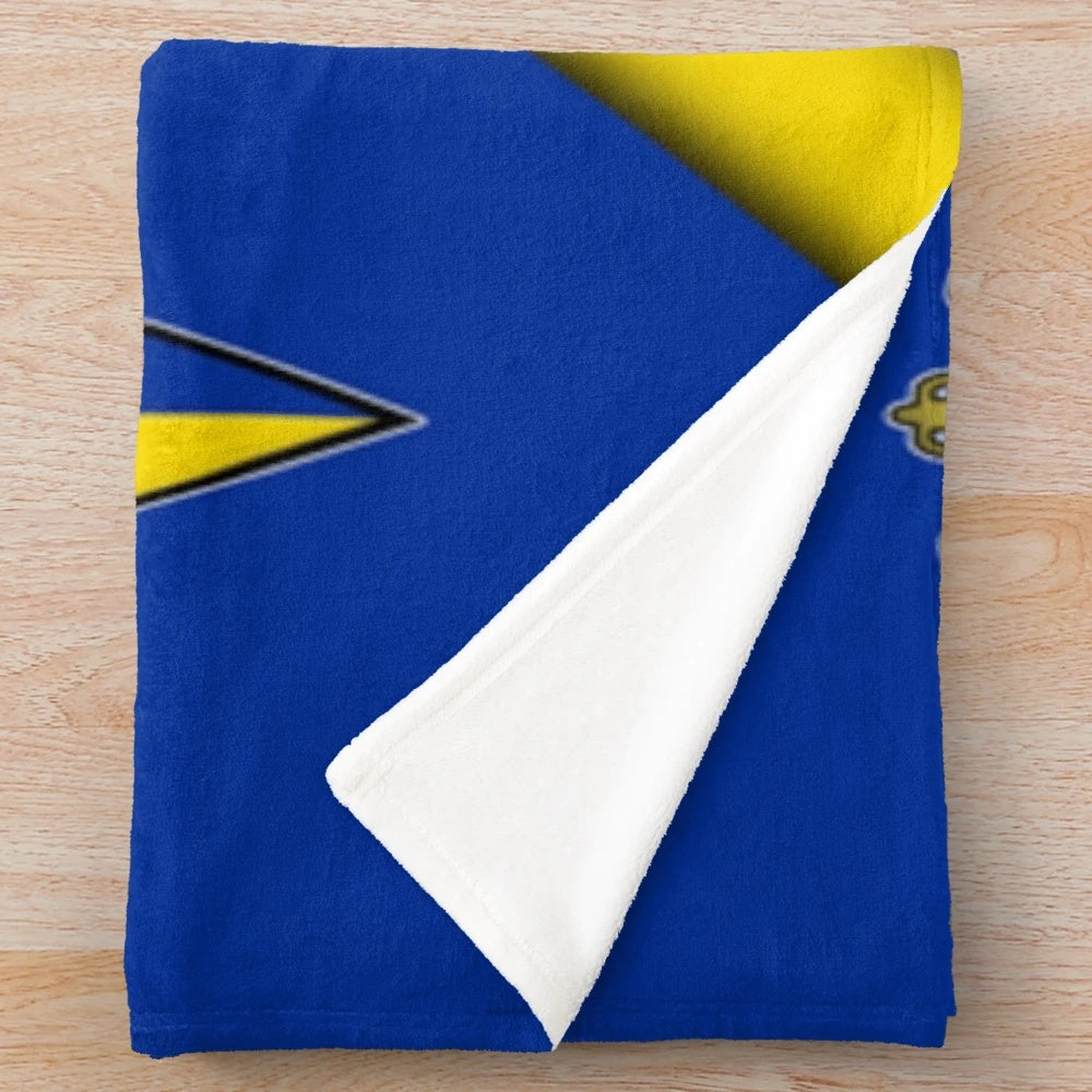 CADIZ FC-inspired plush blanket