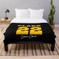 Caitlin Clark-inspired plush basketball blanket