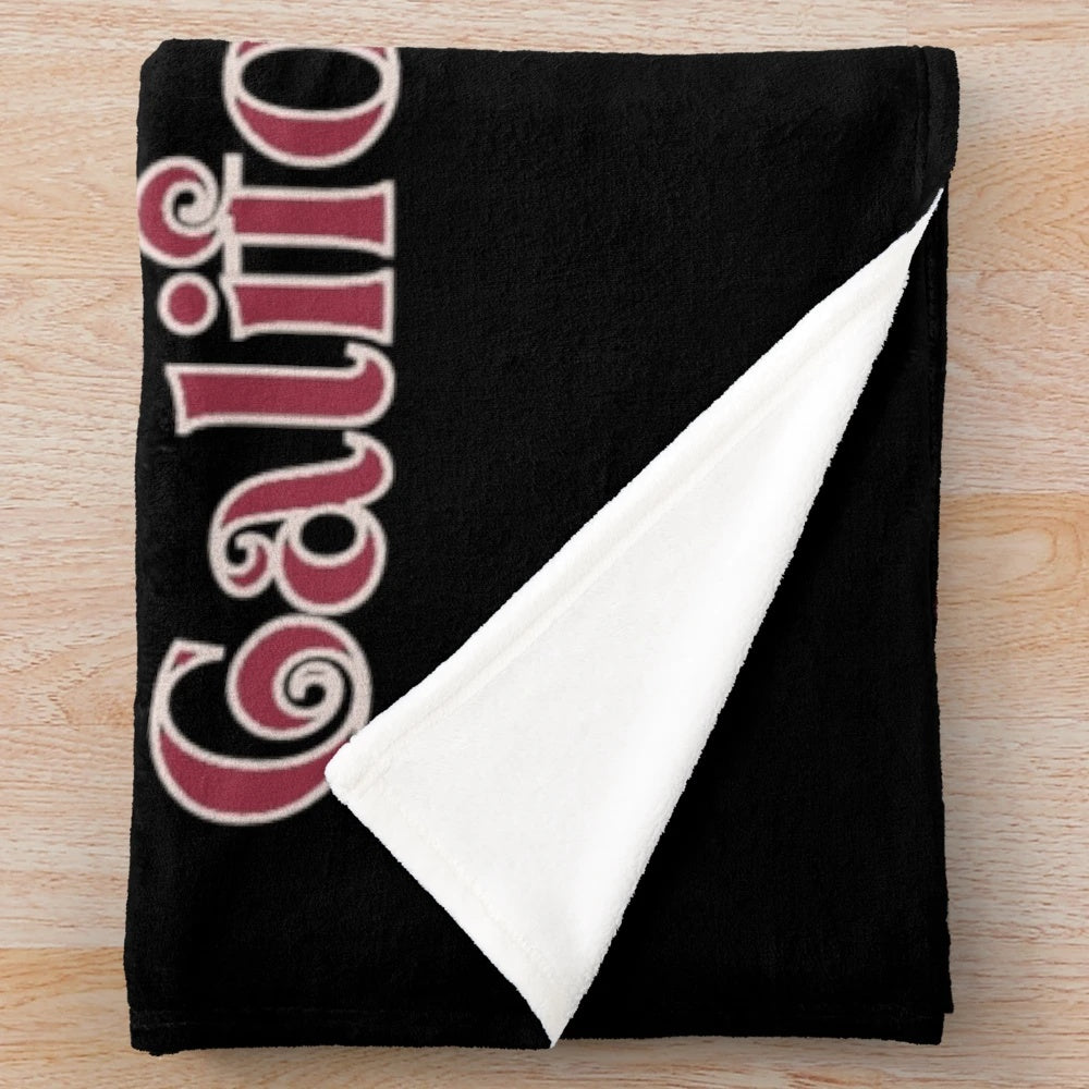 California Raisins plush blanket featuring Crushart's original art