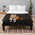 Calvin and Hobbes inspired plush blanket