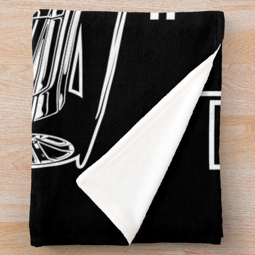 Soft and plush Camaro SS-inspired blanket