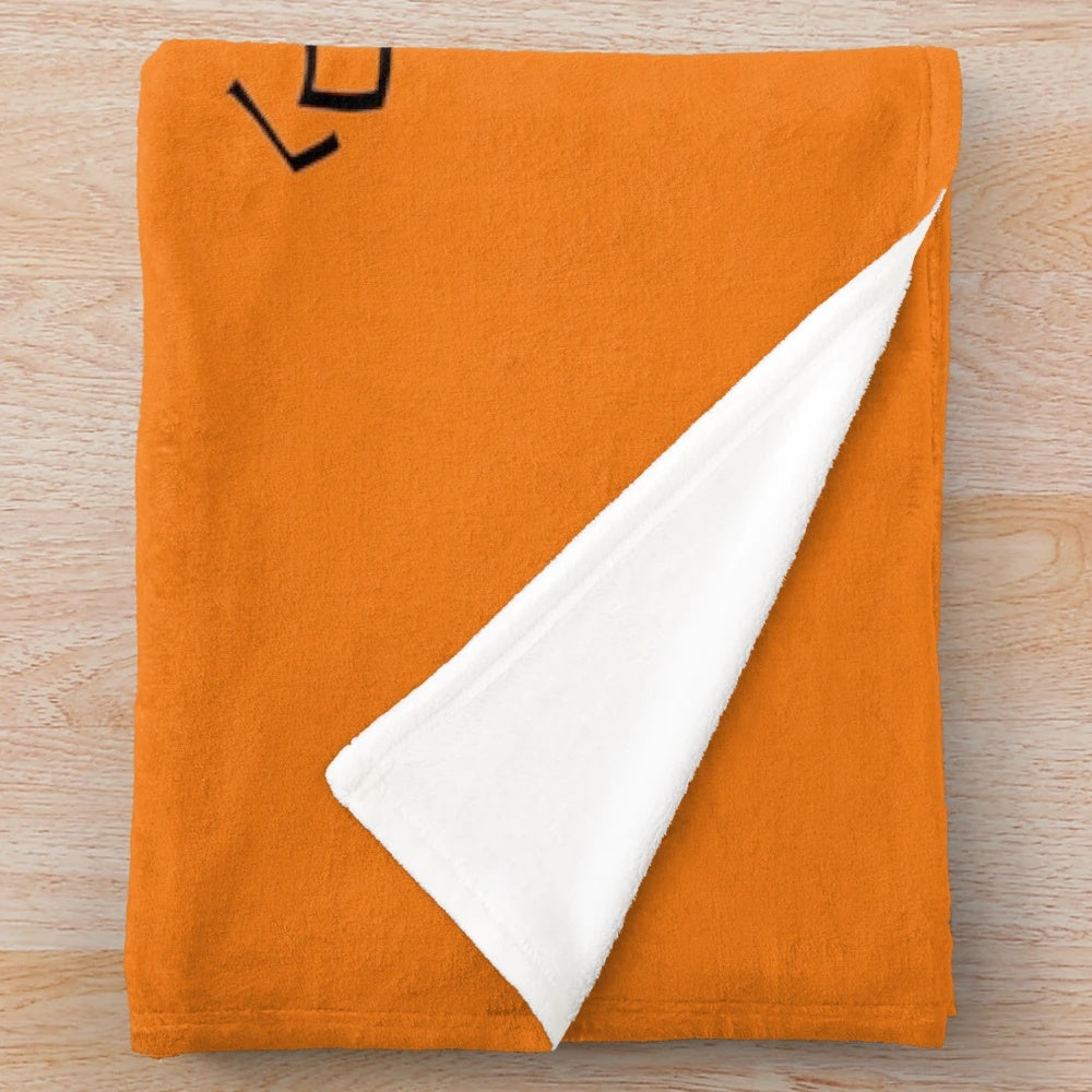 Camp Half-Blood inspired plush blanket featuring characters from the Percy Jackson series