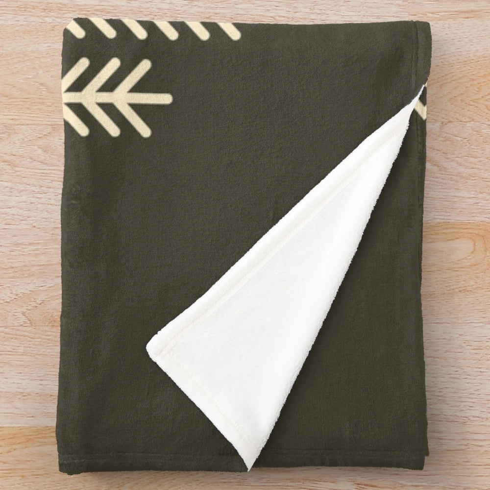 Plush blanket for husband and wife campers