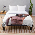Can Yaman Inspired Plush Blanket