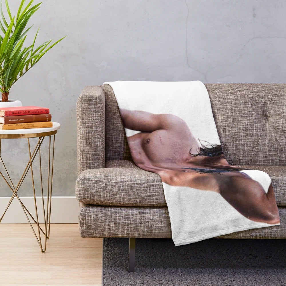 Can Yaman Inspired Plush Blanket
