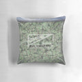 A plush, soft pillow featuring a playful cannabis-themed design.