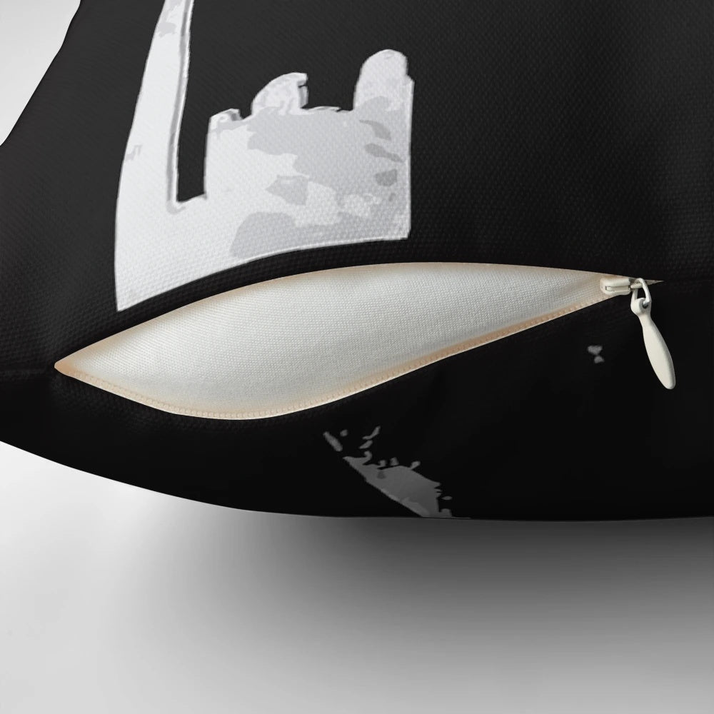 Capital Bra Pillow - Vibrant Throw Cushion Featuring the German Rap Artist