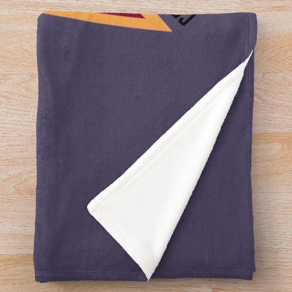 Captain Janeway Plush Blanket with Star Trek Voyager Imagery