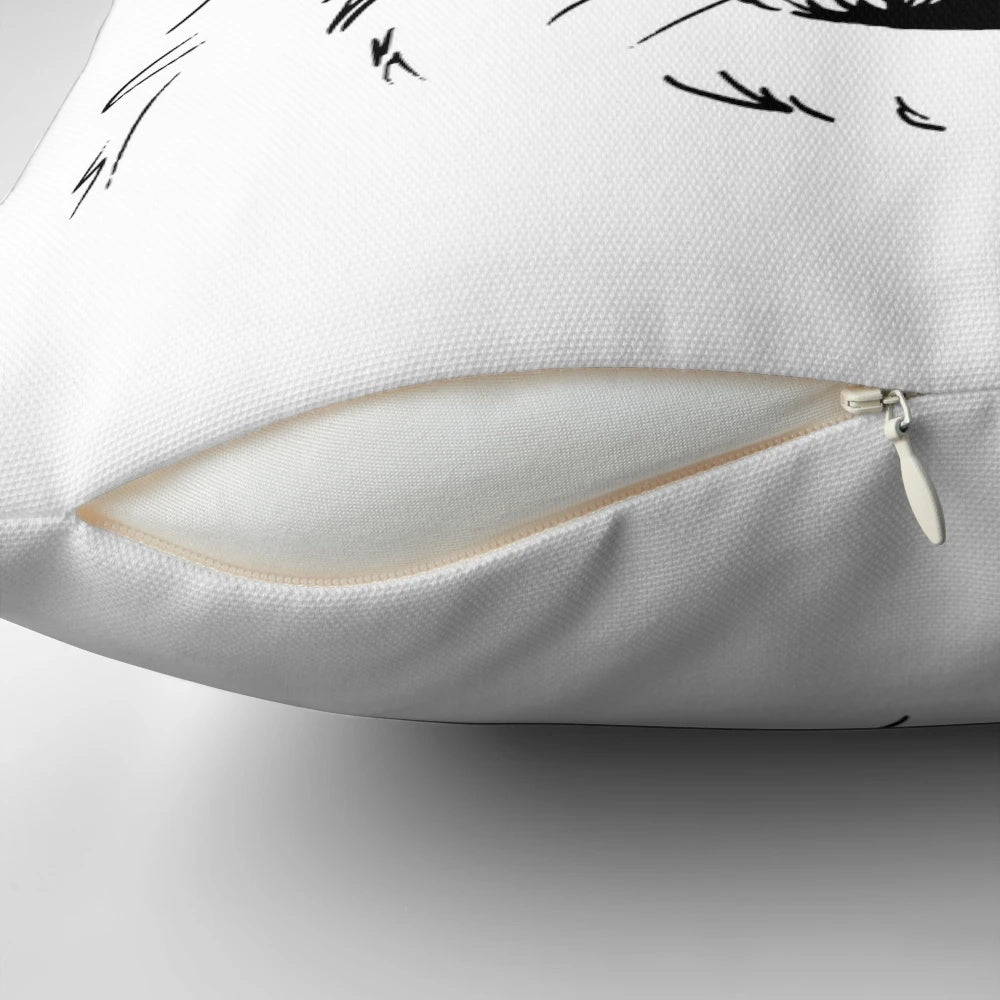 Soft and fluffy capybara pillow with adorable design