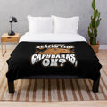 Capybara-themed plush blanket for capybara lovers