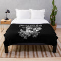 Plush, cozy blanket featuring the Pierce the Veil "Caraphernelia" design