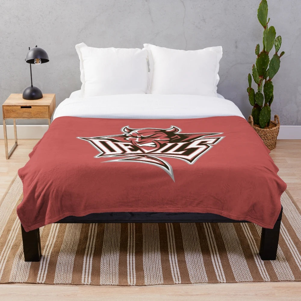 Cardiff Devils plush blanket
