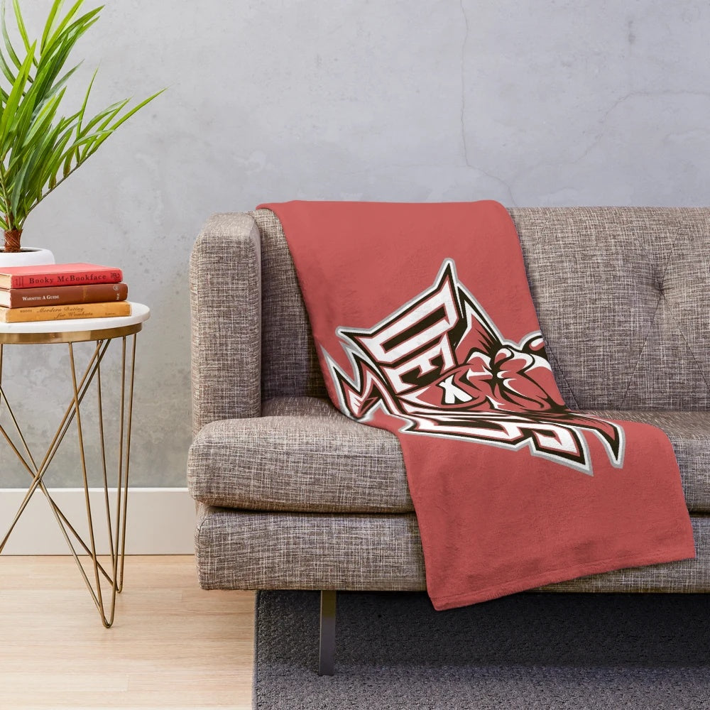 Cardiff Devils plush blanket