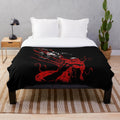 Plush blanket featuring Carnage, a Marvel Spider-Man villain