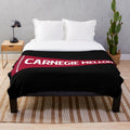 Carnegie Mellon-inspired plush blanket with university logo