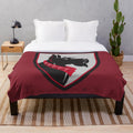 Carnegie Mellon Tartans plush blanket featuring the university's iconic tartan pattern