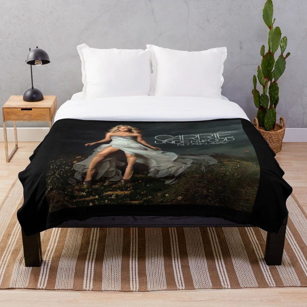 Carrie Underwood Inspired Plush Blanket