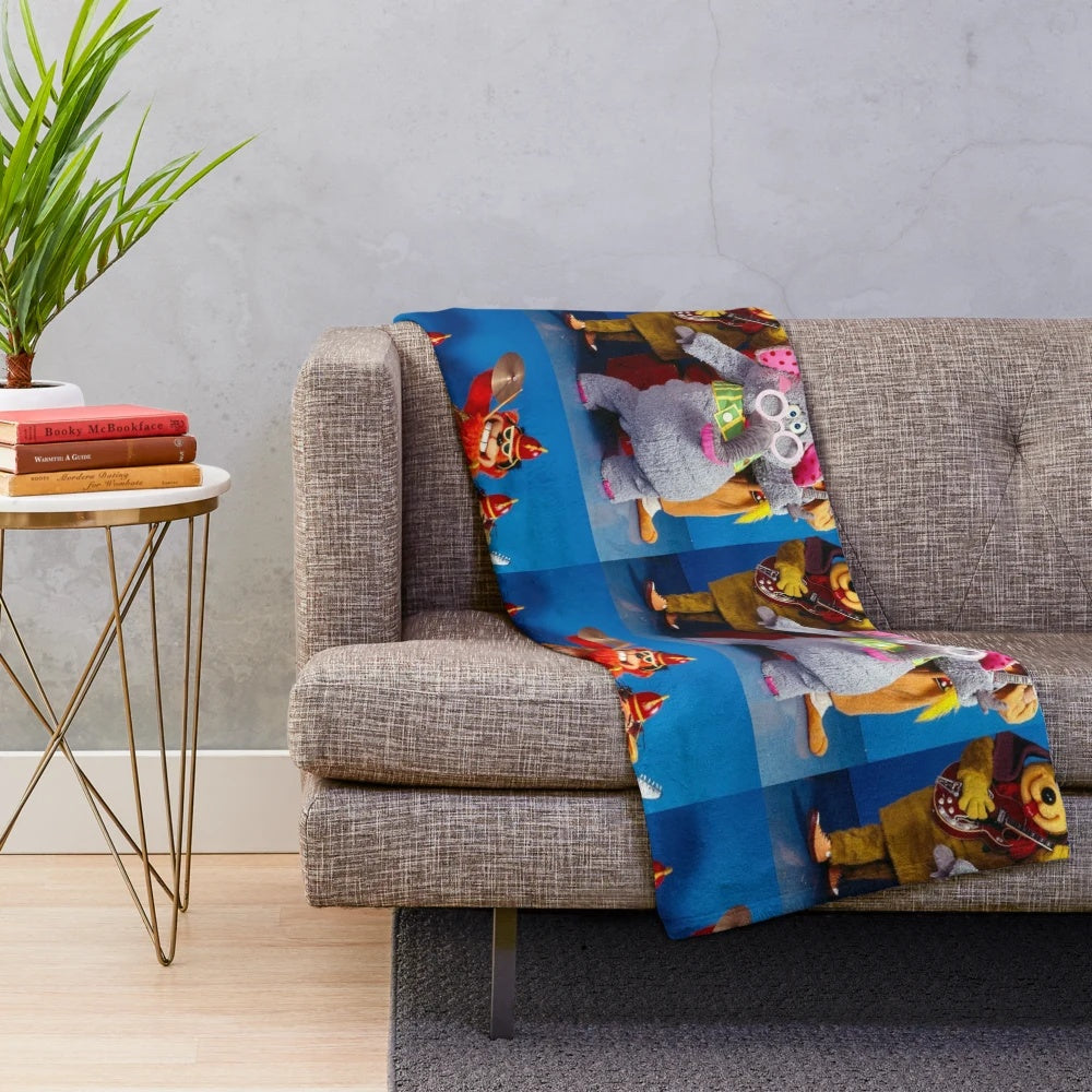 Banana Splits Gang Plush Blanket