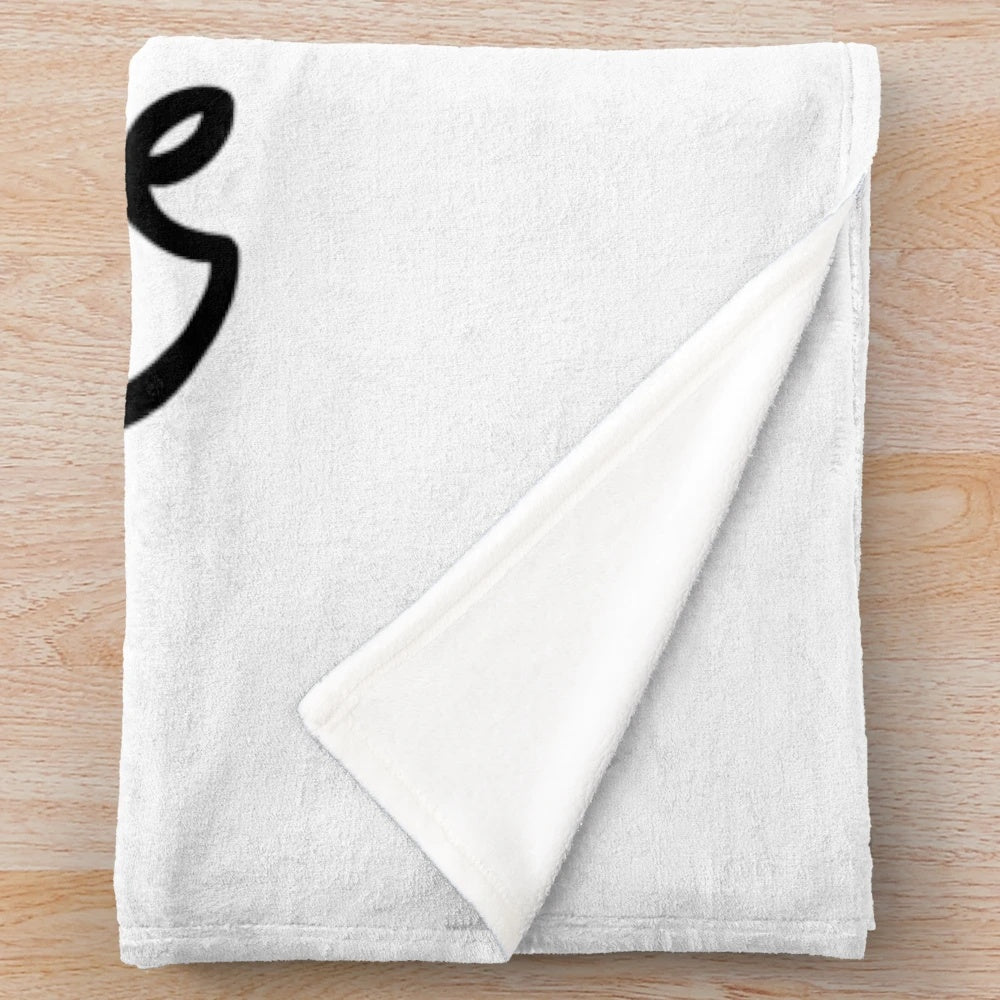Plush blanket with vintage Casablanca movie theme