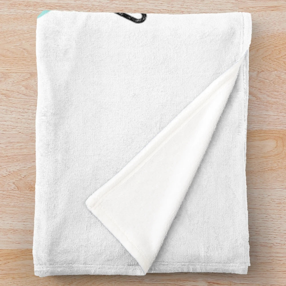 Cozy plush blanket featuring a castle design for fantasy gaming enthusiasts