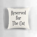 Soft, plush cat cushion and throw pillow for cat lovers and pet owners