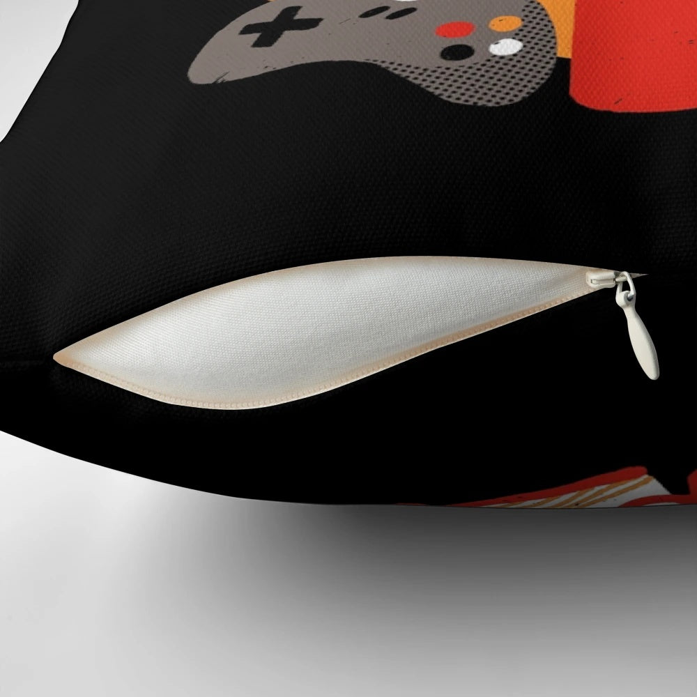 Soft and comfortable indoor cat pillow with a cute and humorous design