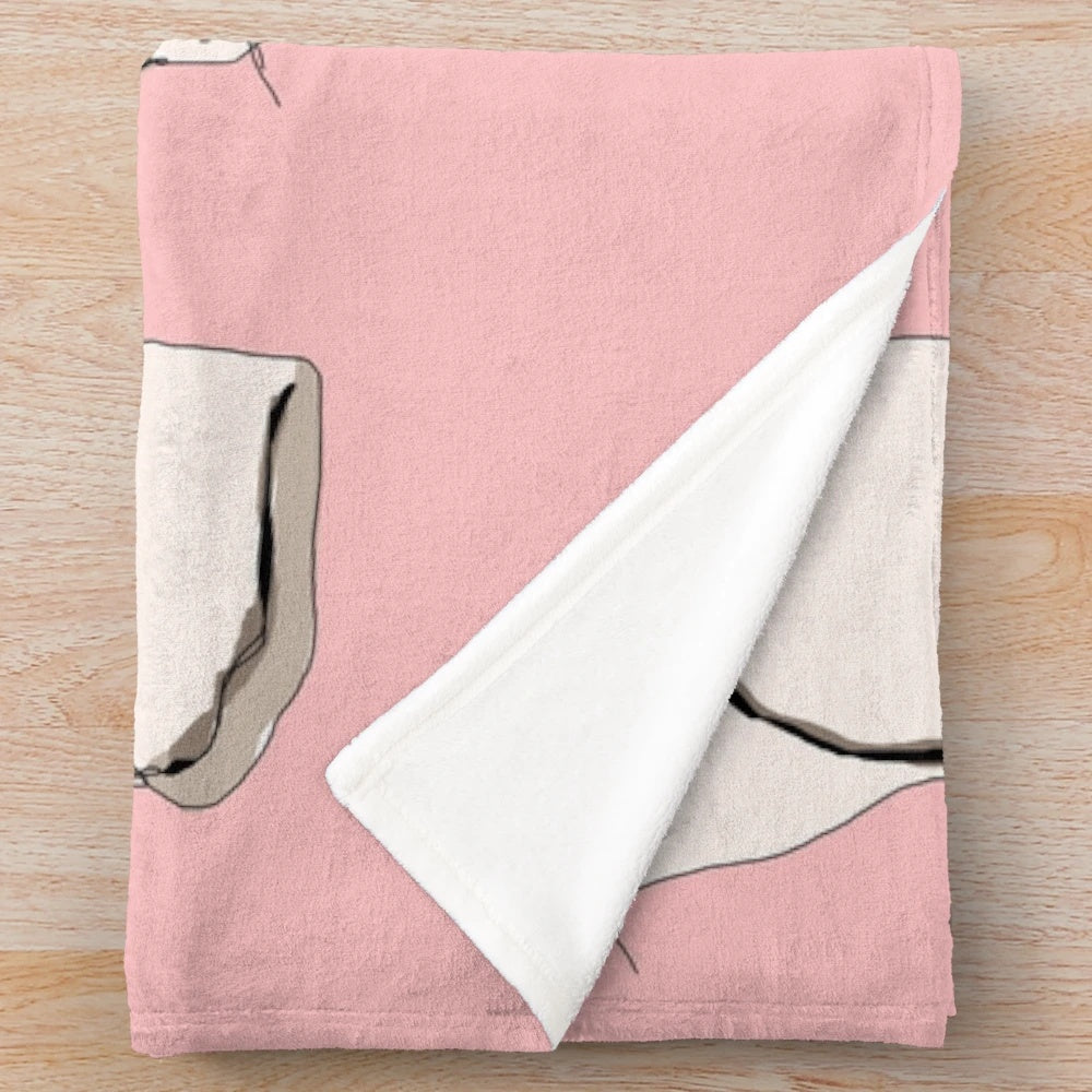 Soft and Cuddly Cat Plush Blanket