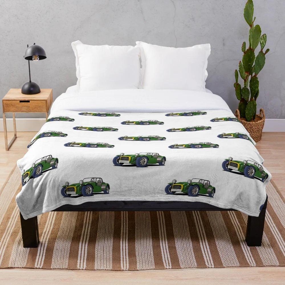 Caterham Seven Inspired Plush Blanket