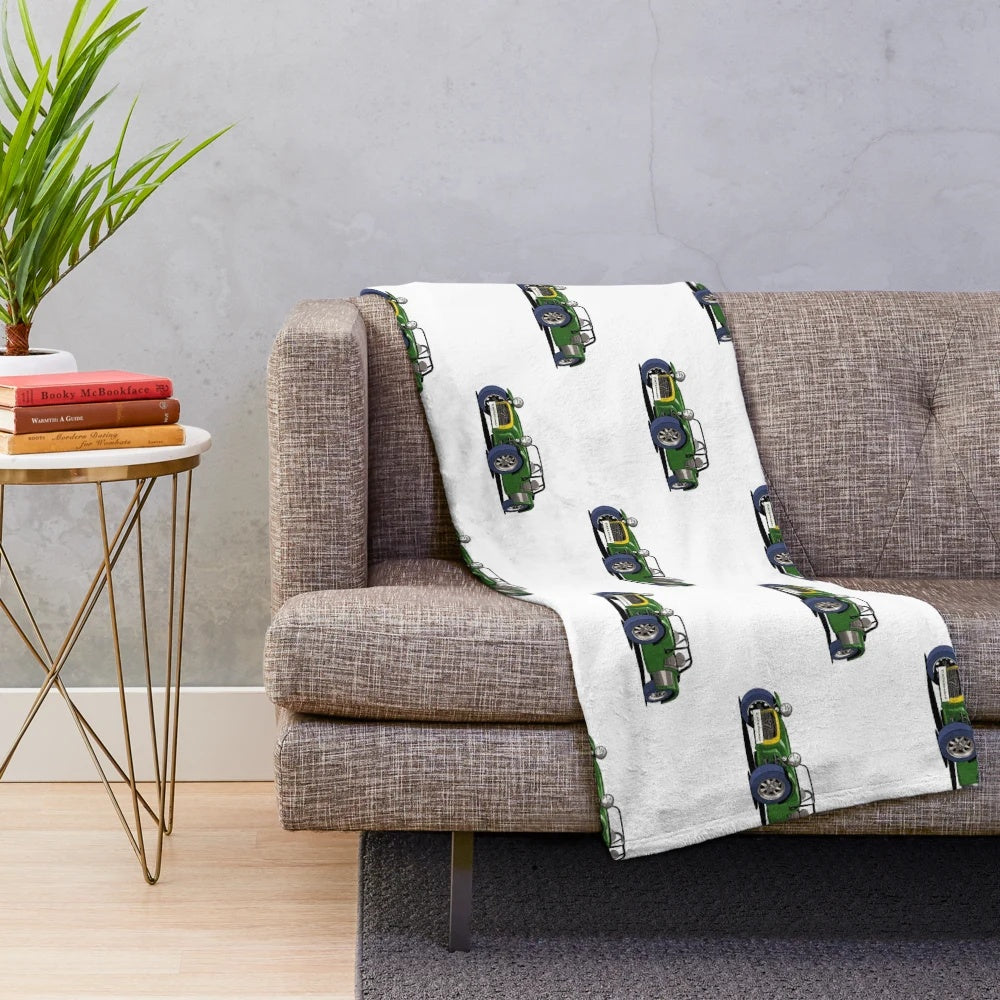 Caterham Seven Inspired Plush Blanket