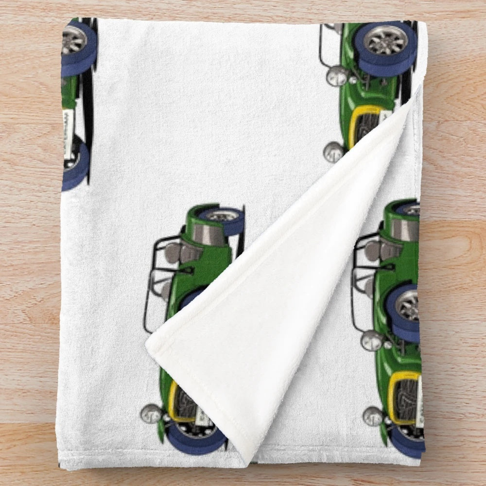 Caterham Seven Inspired Plush Blanket
