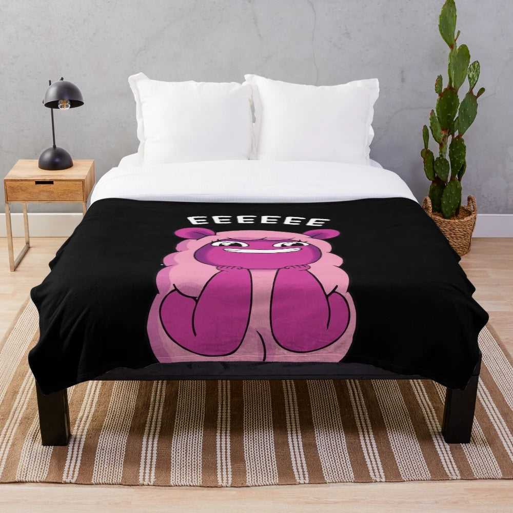 Centaurworld inspired plush blanket featuring cute cartoon centaurs