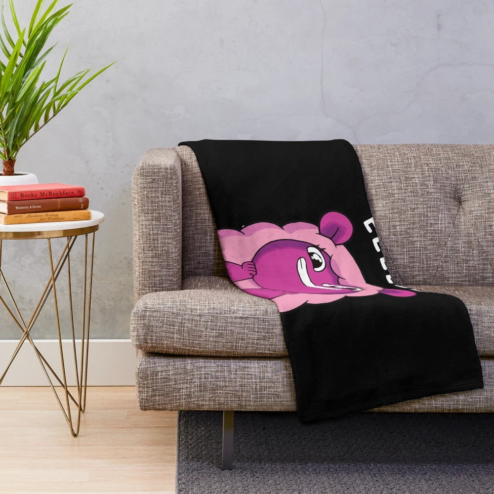 Centaurworld inspired plush blanket featuring cute cartoon centaurs