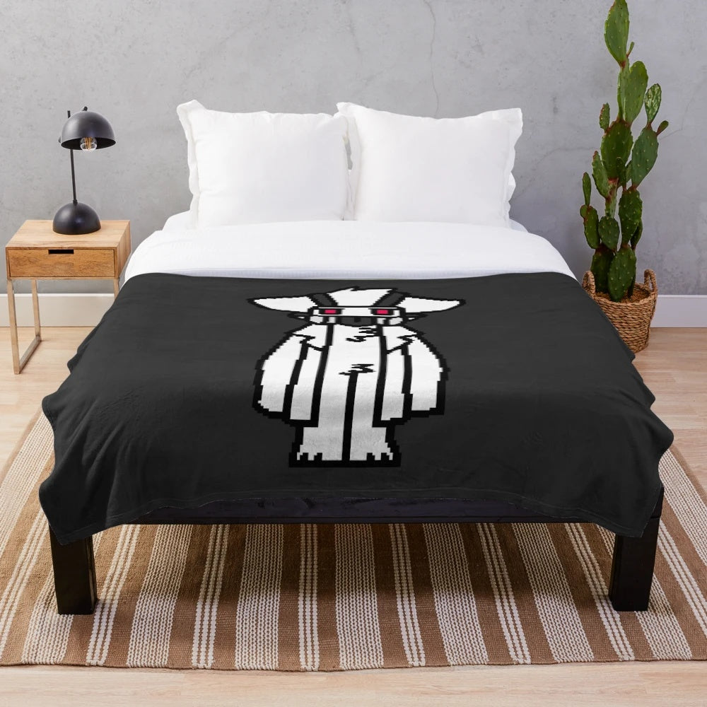 Changed Dr. K Sprite inspired plush blanket