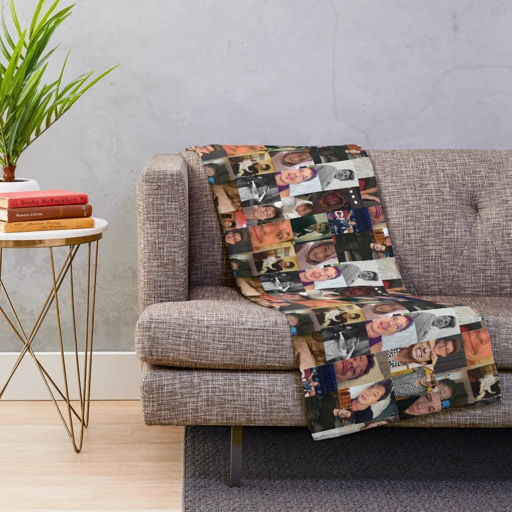 Soft and Plush Charlie Puth Collage Blanket