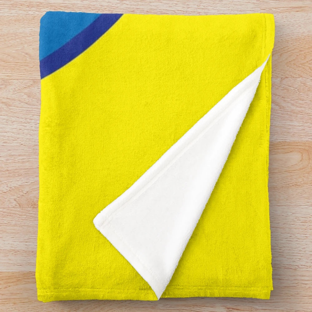 Soft, plush blanket featuring a playful Charlie Waffles design