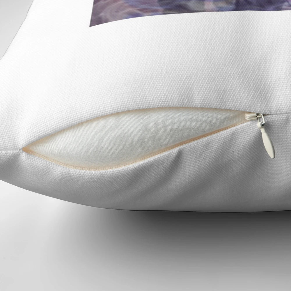 Chase Atlantic Pillow with a smoke and fire inspired design