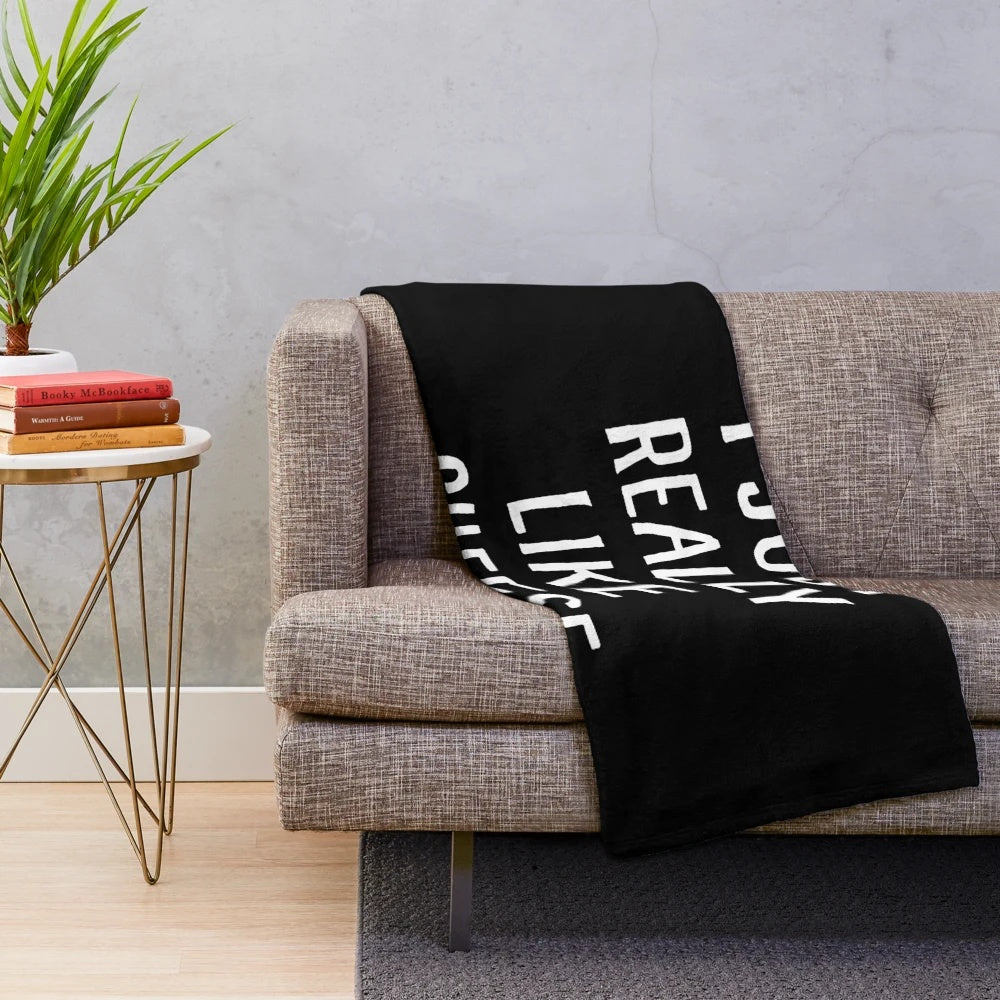 Plush cheese-themed blanket for cheese lovers