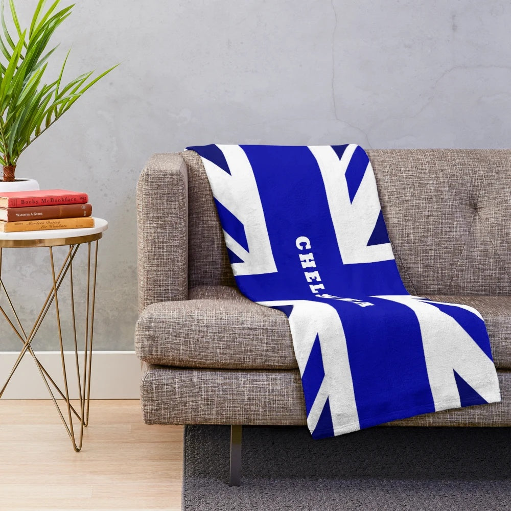 Chelsea Union Jack Plush Blanket