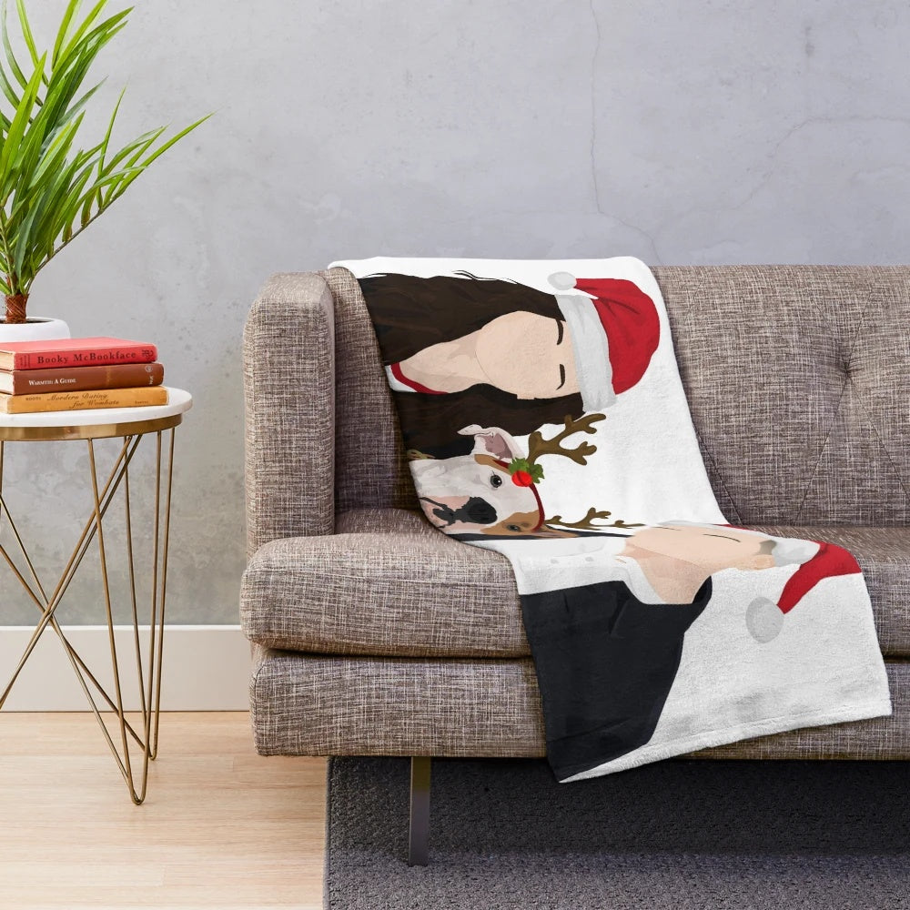 Chenford and Kojo The Rookie plush blanket