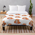 Soft and cuddly anime-inspired plush blanket featuring the beloved character Umaruchan