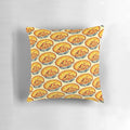 Chicken pot pie pattern decorative pillow for cozy home decor