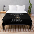 Chihuahua dog lover plush blanket
