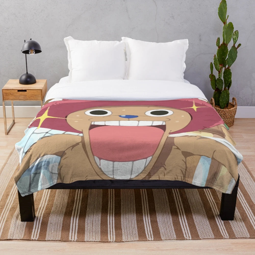 Chopper Plush Blanket from One Piece Anime