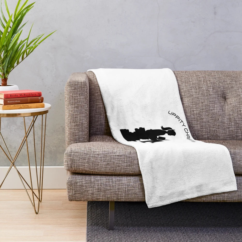 Christian women plush blanket featuring bible verse and scripture